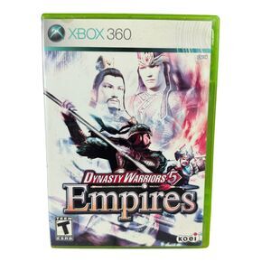 Dynasty Warriors 5: Empires Xbox 360 Game Complete With Case & Manual